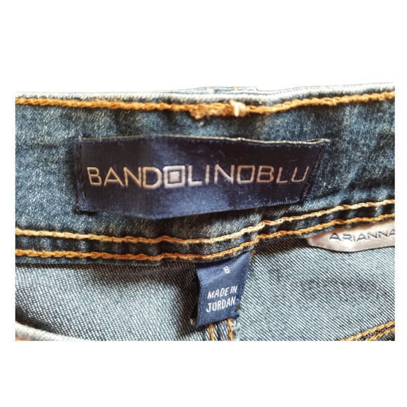 Bandolino Blue Arianna Bootcut Women's Jeans Size 6 (32) Inseam 31 in - Picture 4 of 8